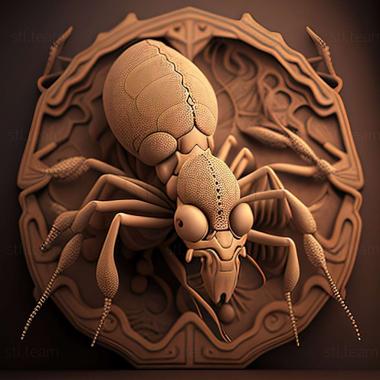 3D модель Pheidole obrima (STL)